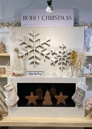 DECORAÇÃO DE FLOCO DE NEVE 50X5X57CM - 201-0500002